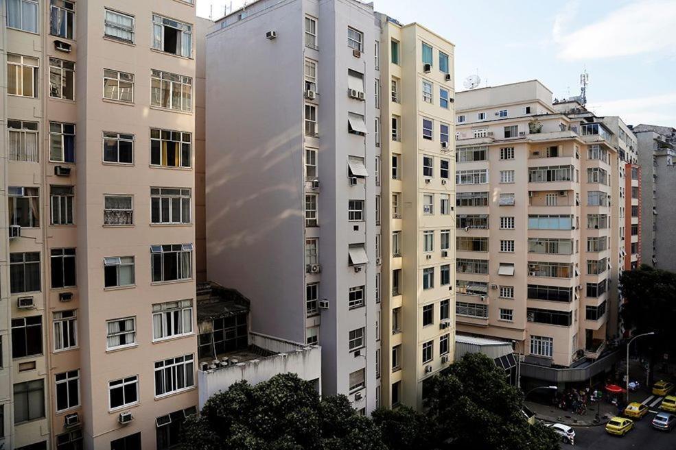 Estiloso 3 Quartos Para 6 Pessoas Em Copacabana Rio de Janeiro Bagian luar foto
